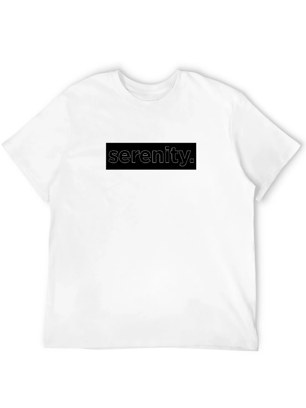 Serenity Graphic Tee - Stylish Mens Black T-Shirt product image 11