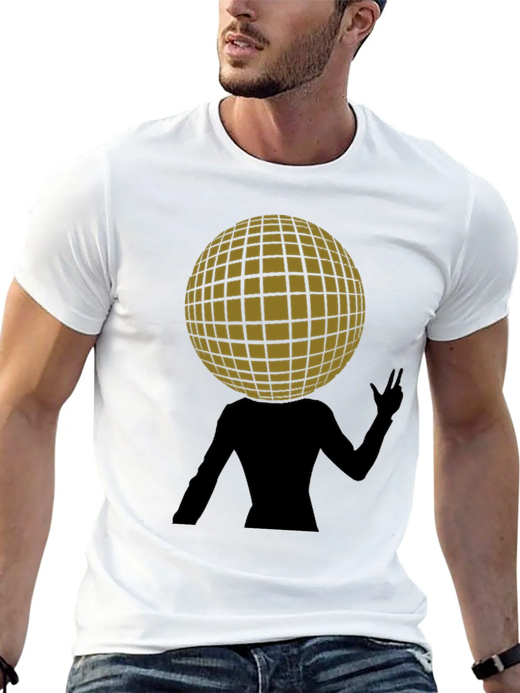 Groovy Disco Ball Head T-Shirt product image 12