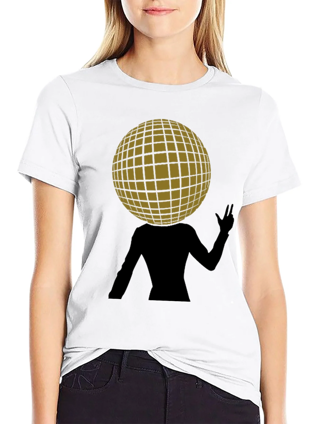 Groovy Disco Ball Head T-Shirt product image 8