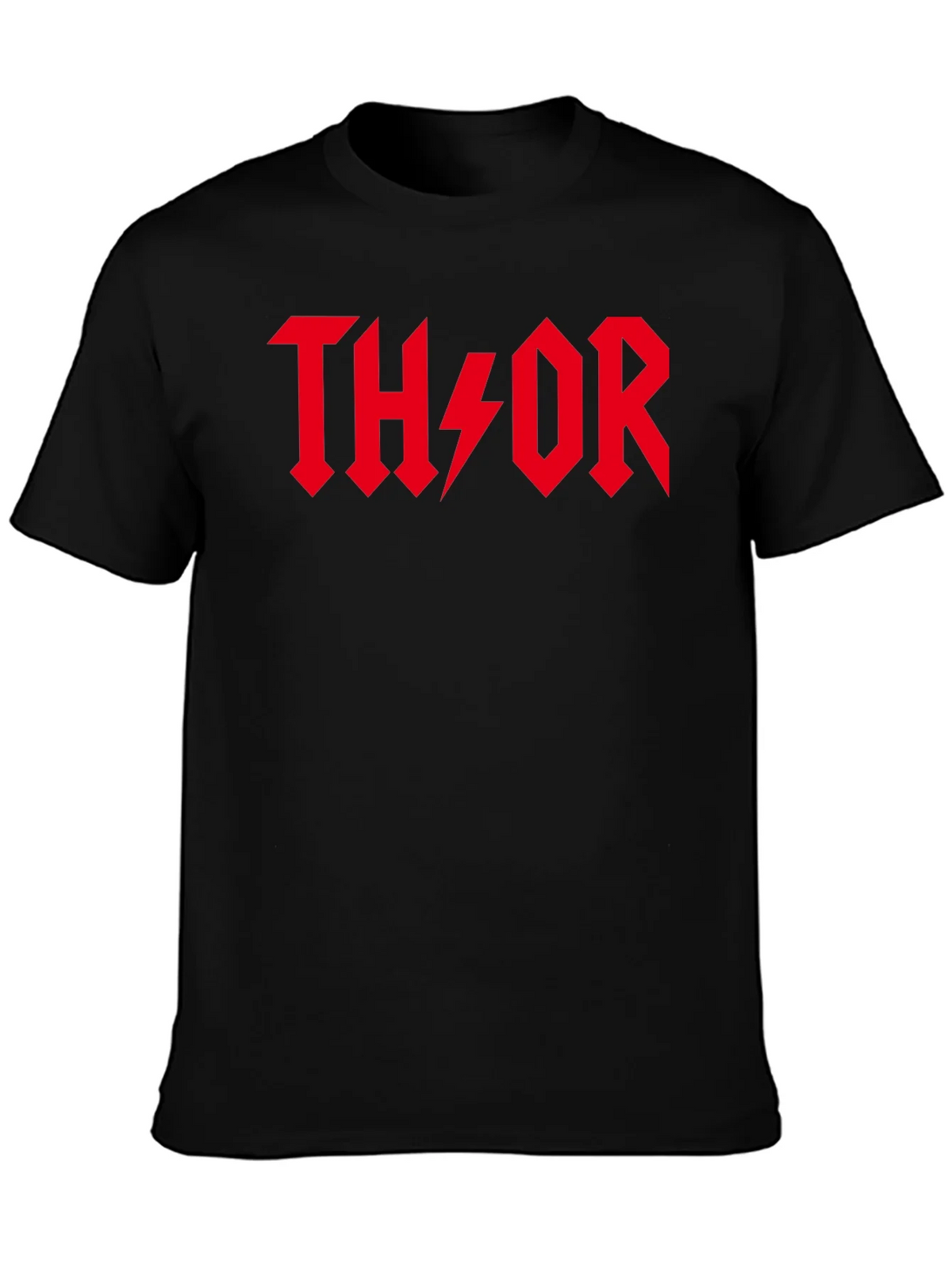 Thor Black T-Shirt - Rock Style Logo product image 3