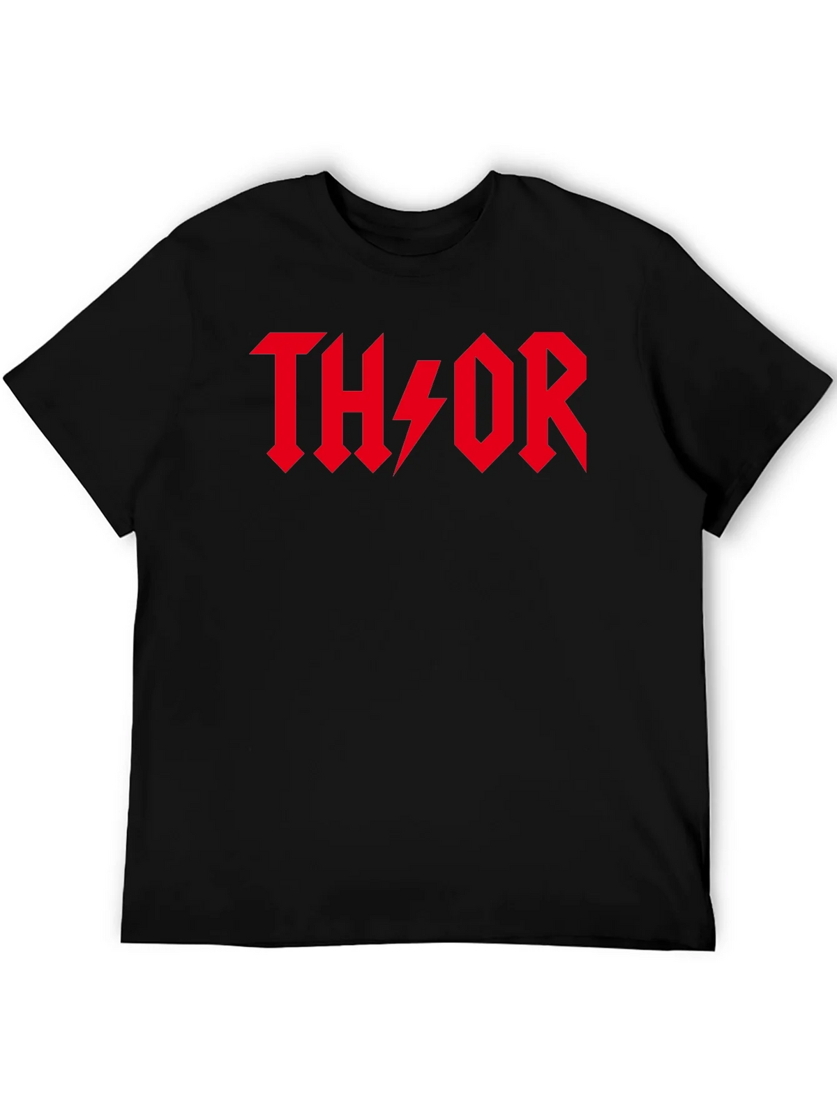 Thor Black T-Shirt - Rock Style Logo product image 5