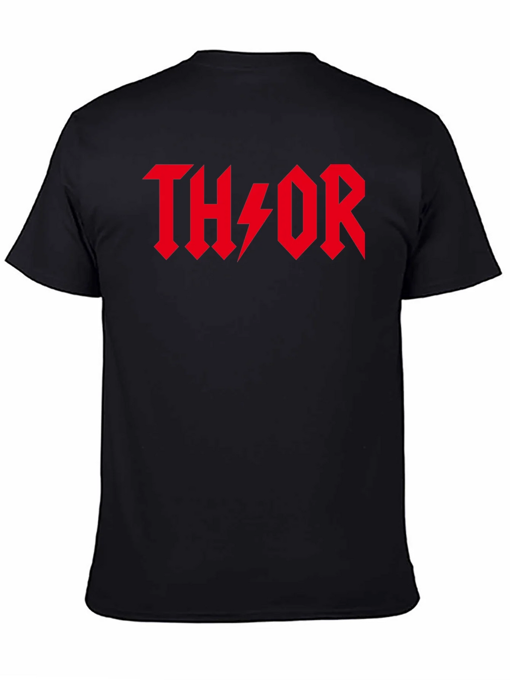 Thor Black T-Shirt - Rock Style Logo product image 4