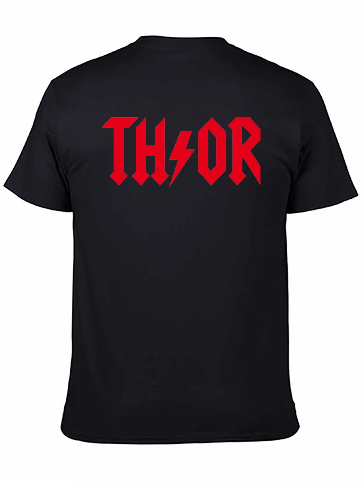 Thor Black T-Shirt - Rock Style Logo product image 4