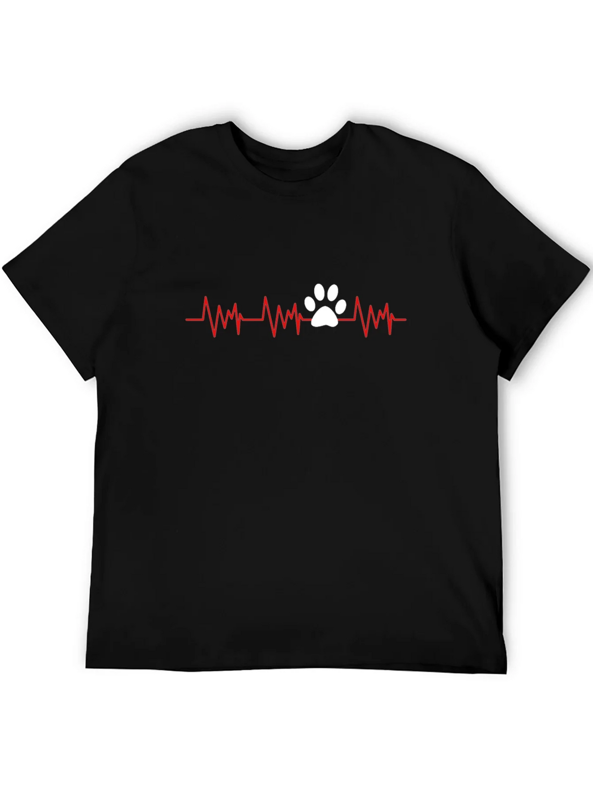 Dog Lover Heartbeat T-Shirt product image 5