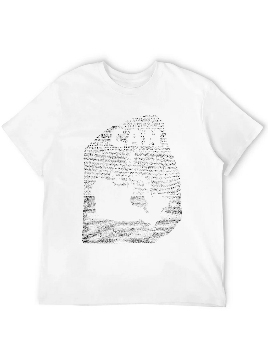 Black Graphic Tee for Men product image 11