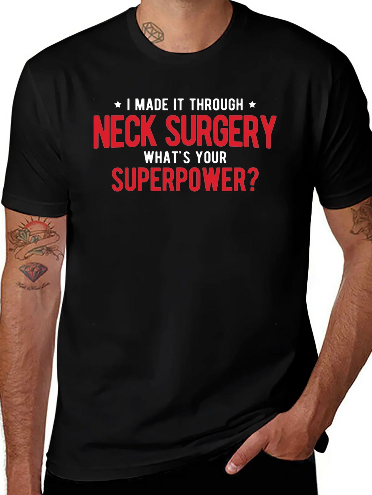Neck Surgery Superpower T-Shirt product image 1