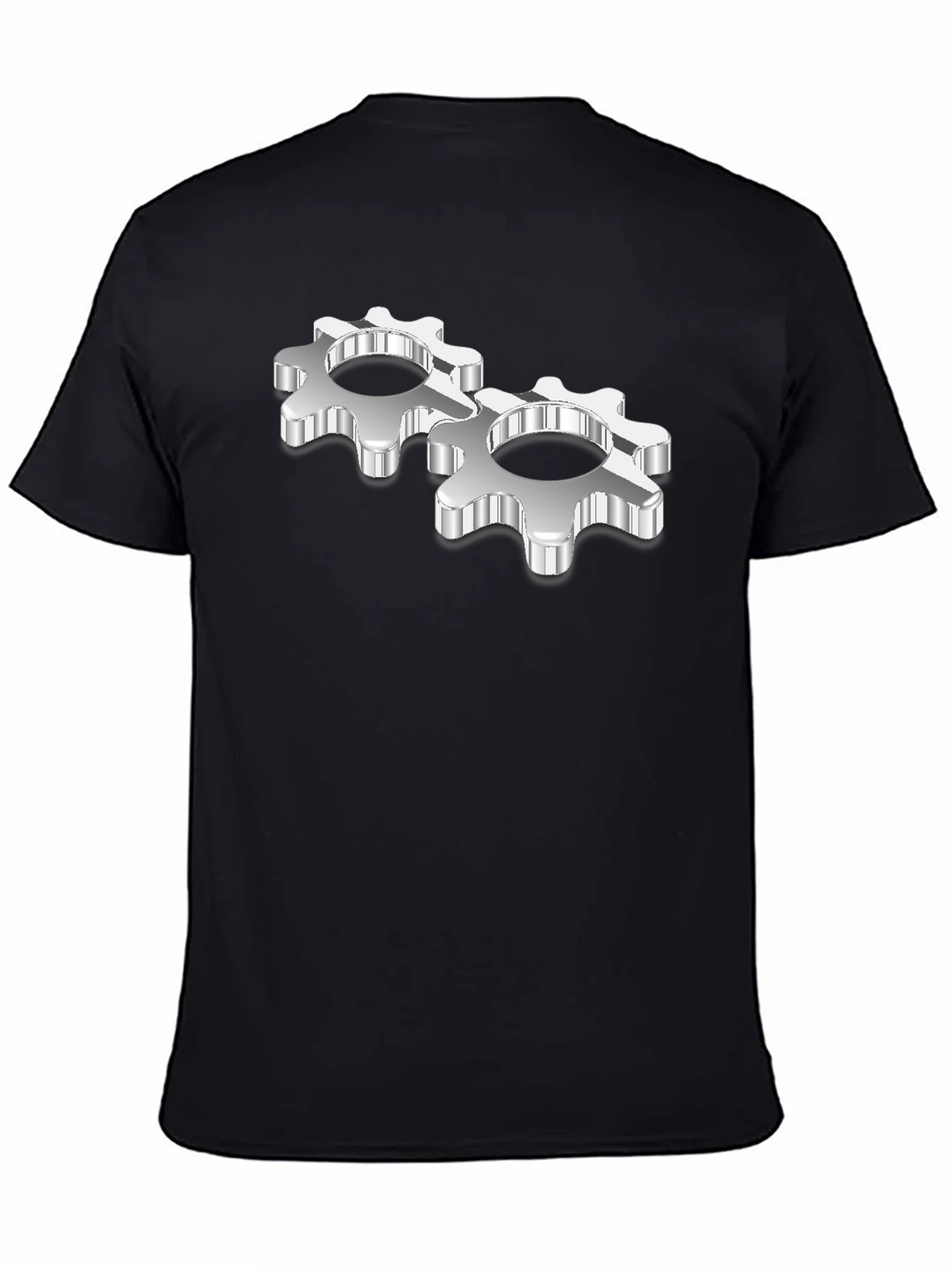 Gear Head Black T-Shirt product image 3