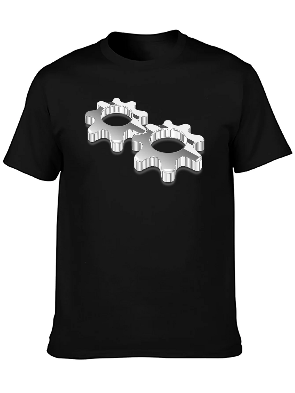Gear Head Black T-Shirt product image 2
