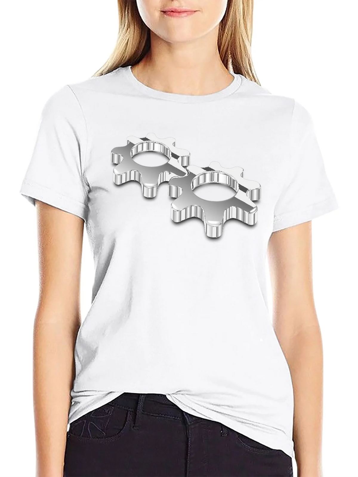 Gear Head Black T-Shirt product image 7