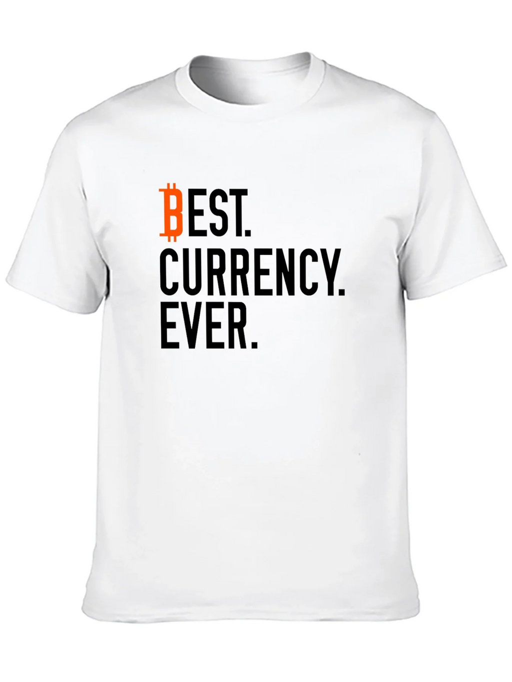 Bitcoin Best Currency Ever Black T-Shirt product image 9