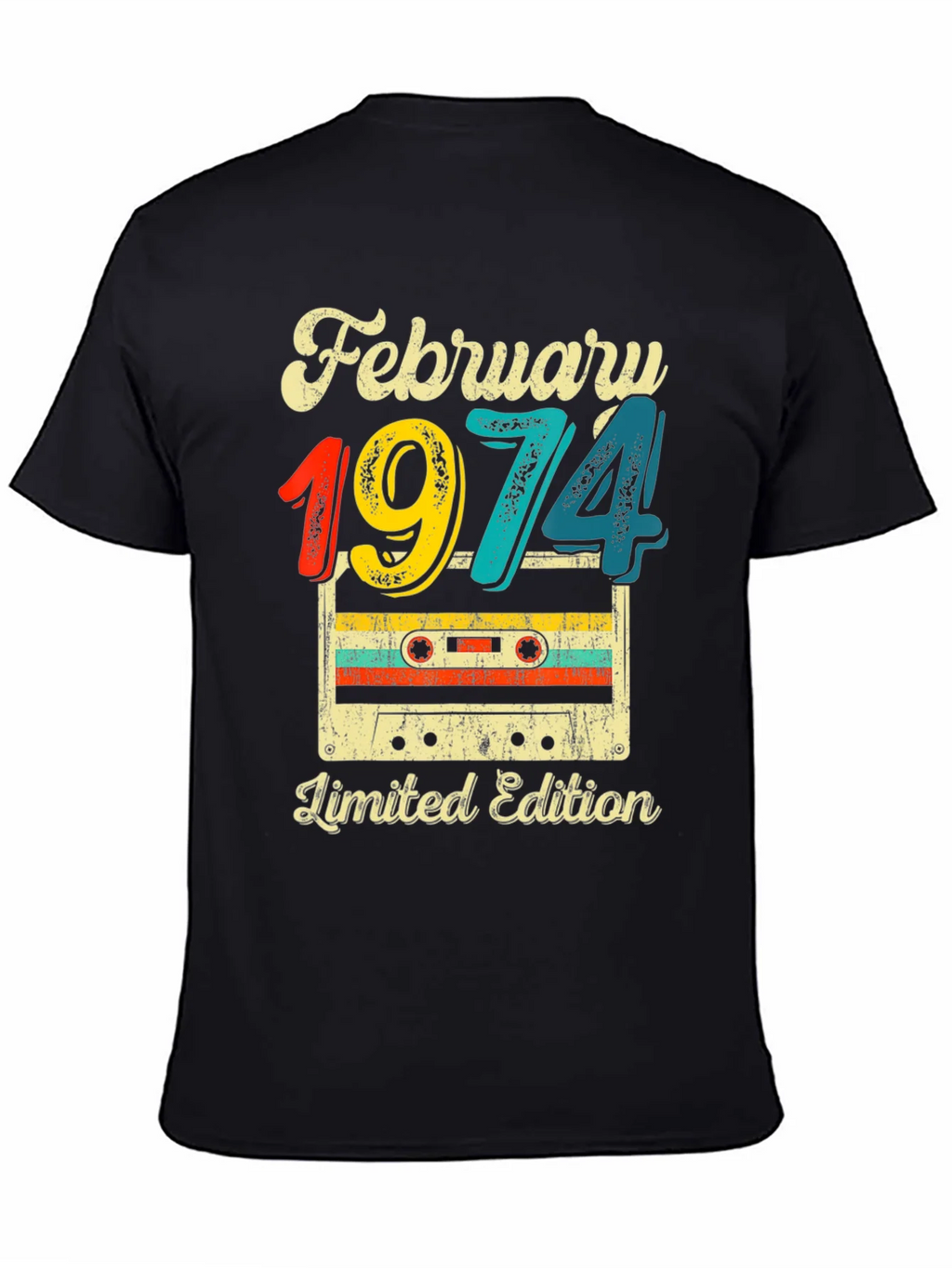 February 1974 Limited Edition Cassette T-Shirt product image 4