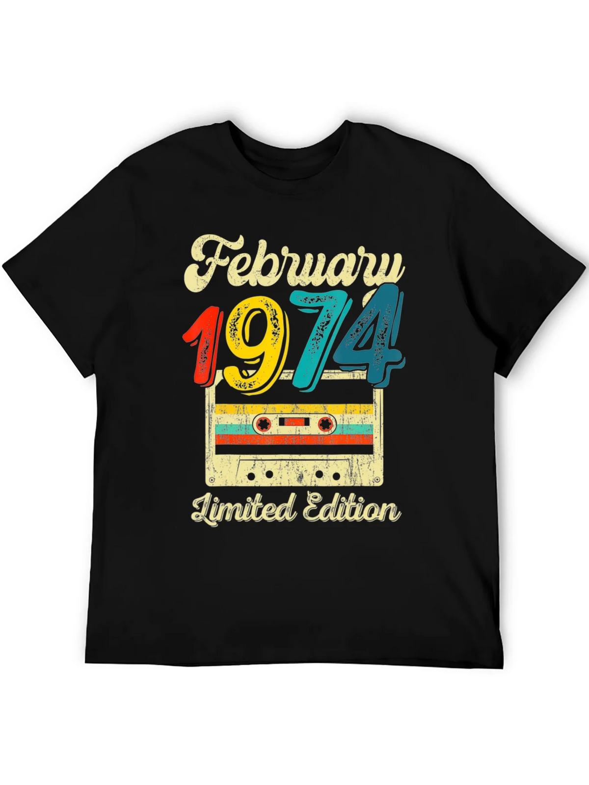 February 1974 Limited Edition Cassette T-Shirt product image 5