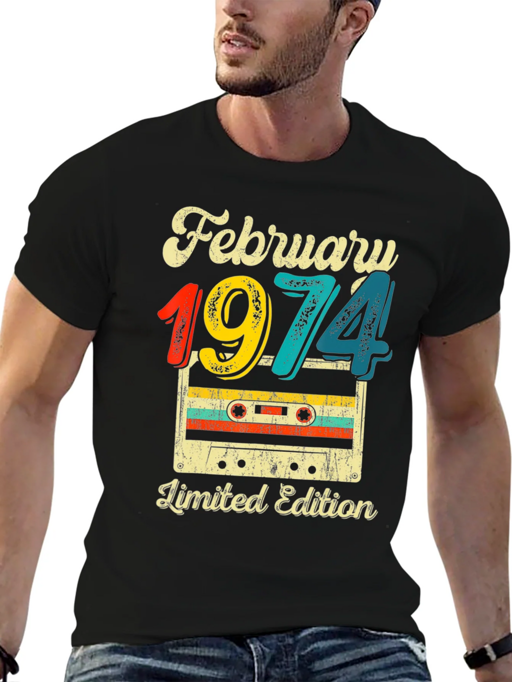 February 1974 Limited Edition Cassette T-Shirt product image 6