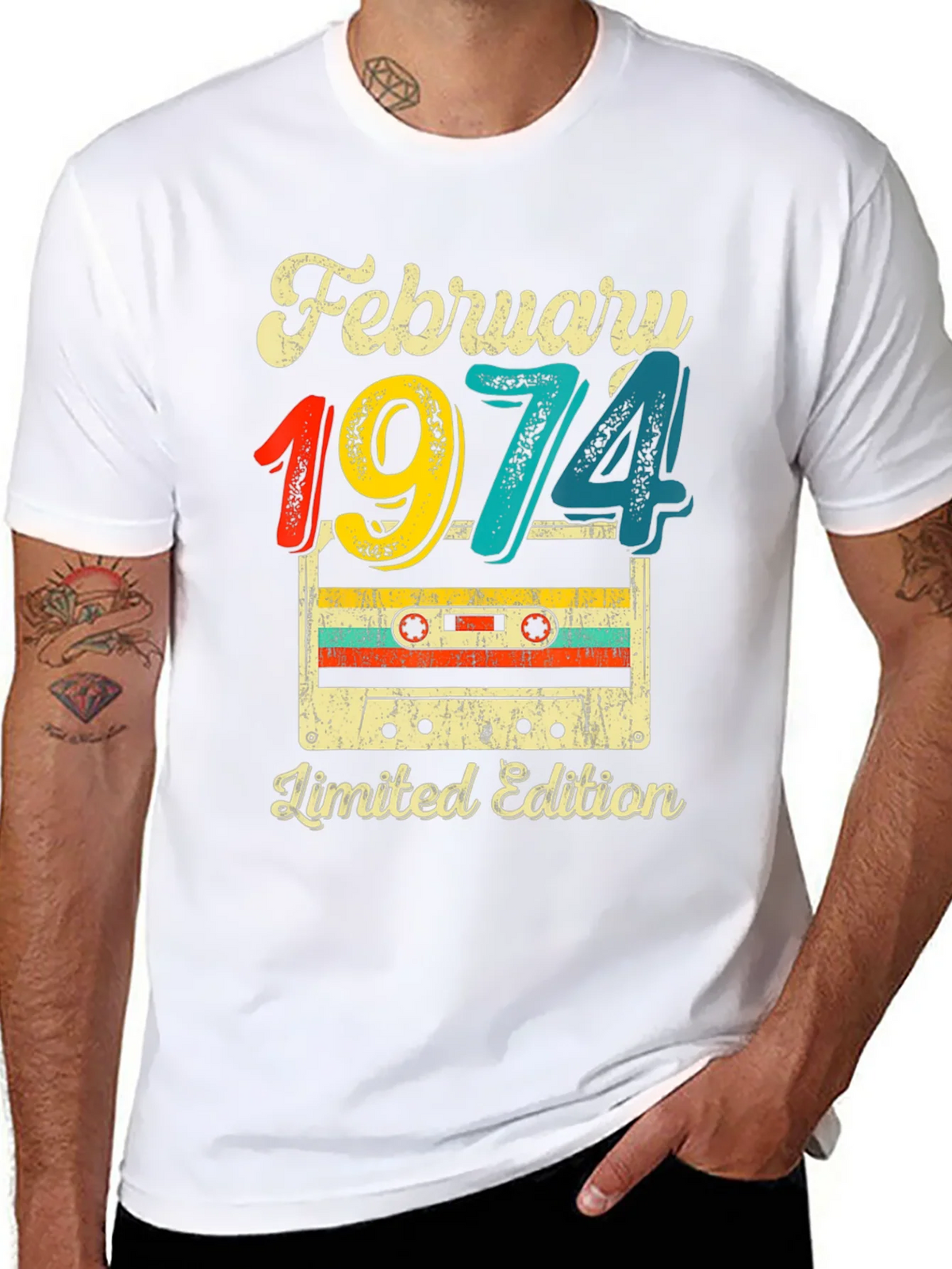 February 1974 Limited Edition Cassette T-Shirt product image 7