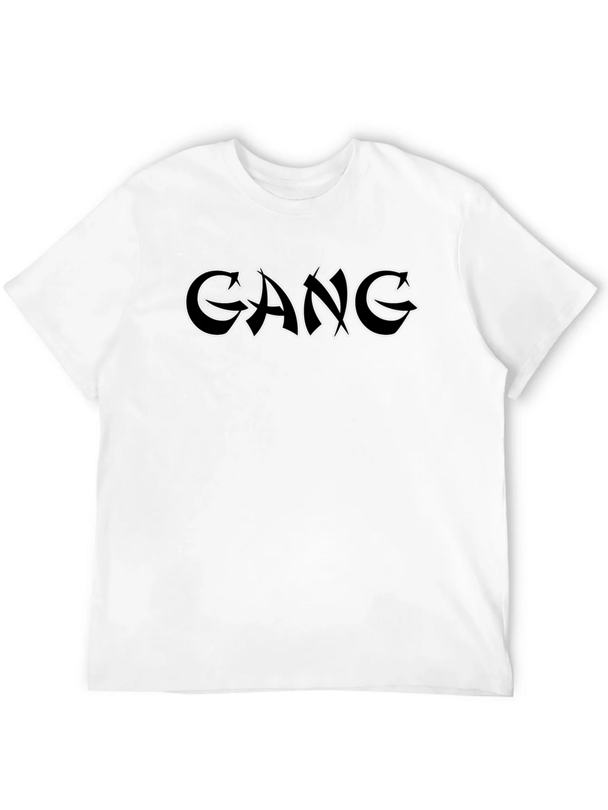 Edgy Gang Graphic Black T-Shirt product image 11