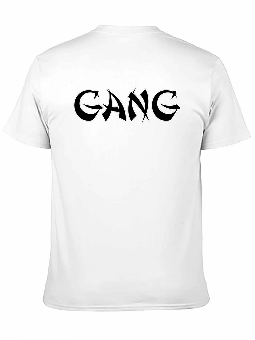 Edgy Gang Graphic Black T-Shirt product image 10