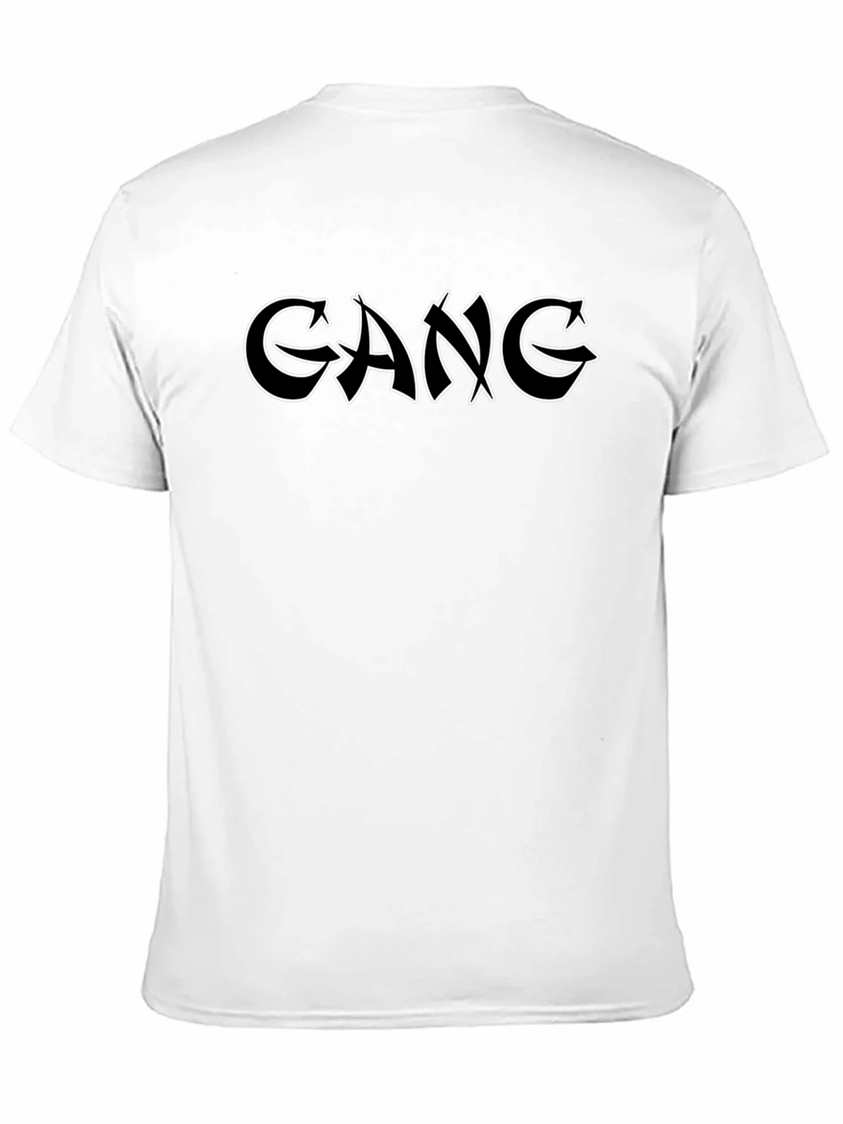 Edgy Gang Graphic Black T-Shirt product image 10