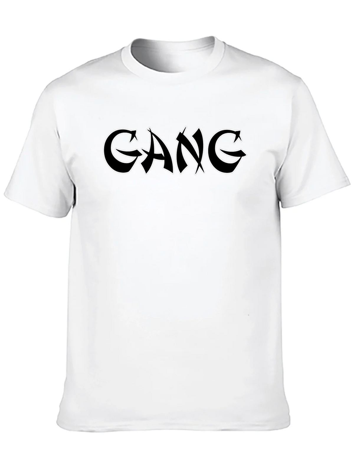 Edgy Gang Graphic Black T-Shirt product image 9