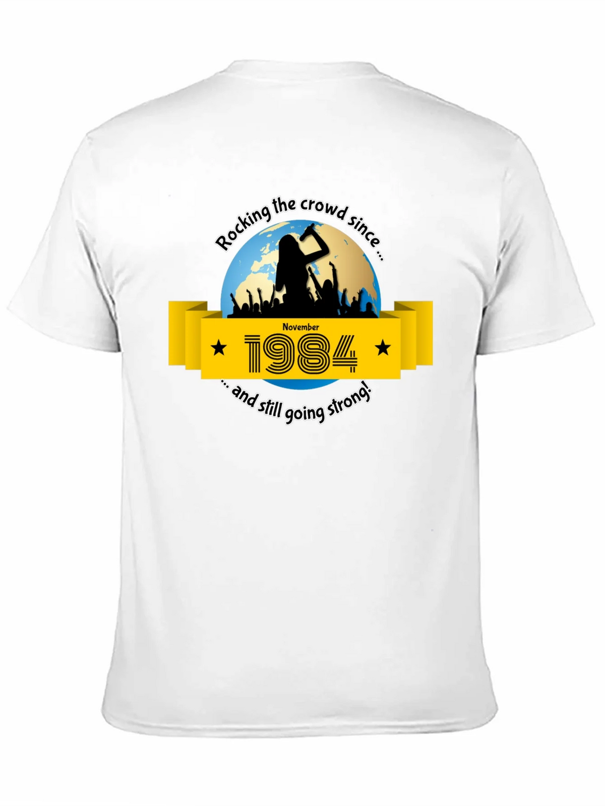 Rocking Since 1984 Graphic Tee product image 10