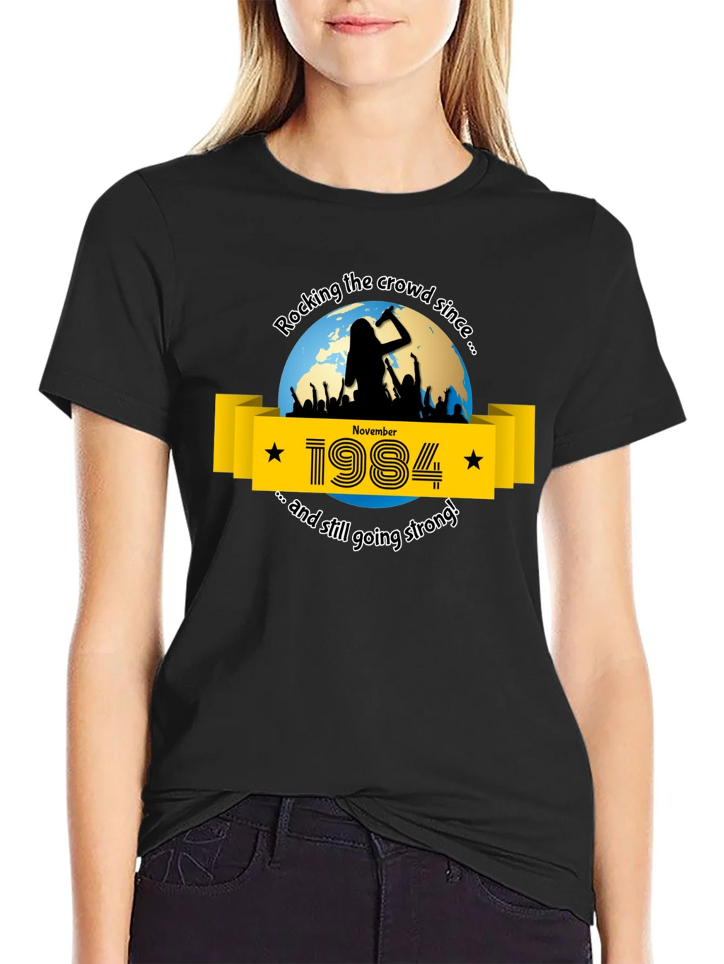 Rocking Since 1984 Graphic Tee product image 2