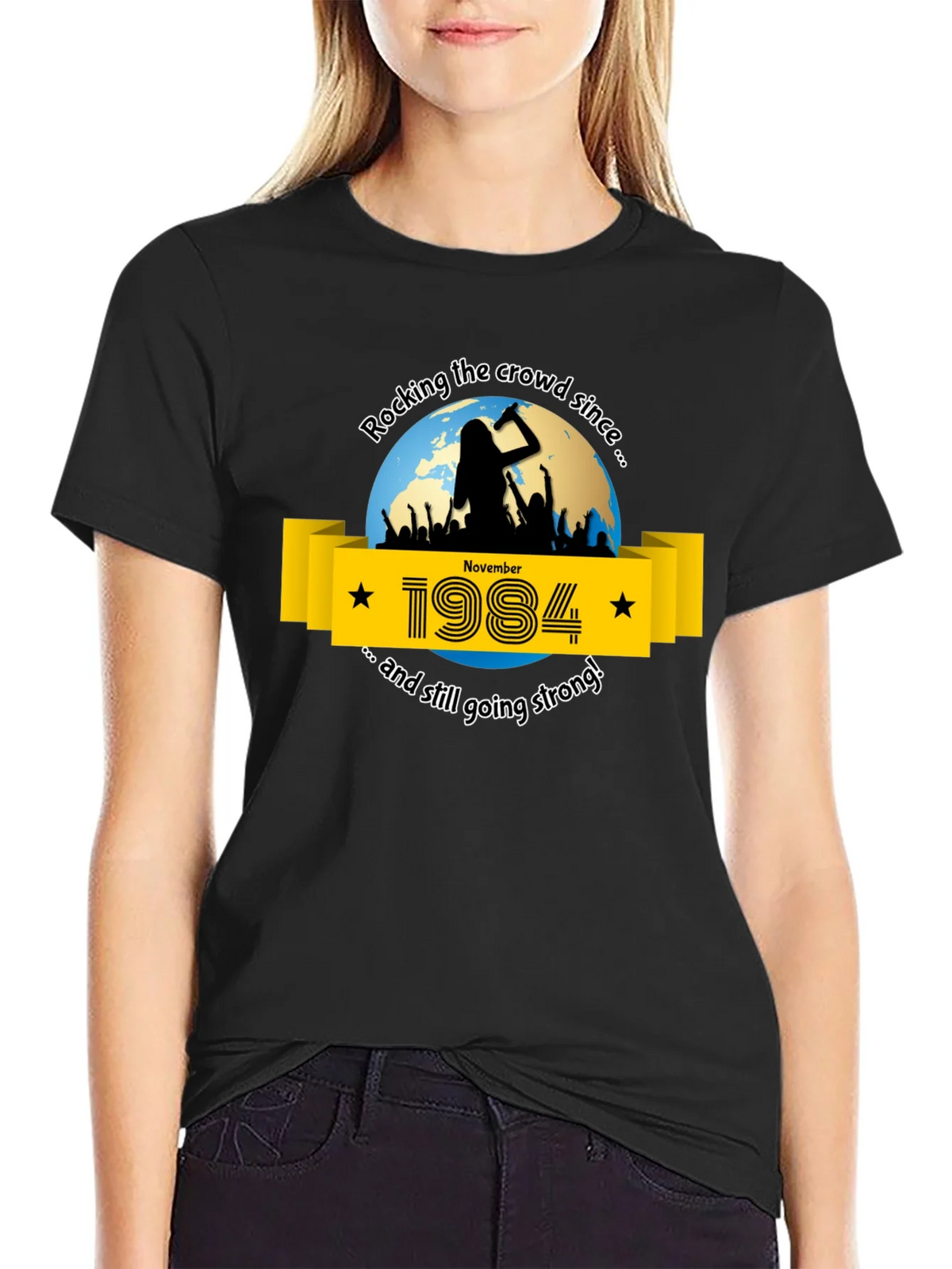 Rocking Since 1984 Graphic Tee product image 2