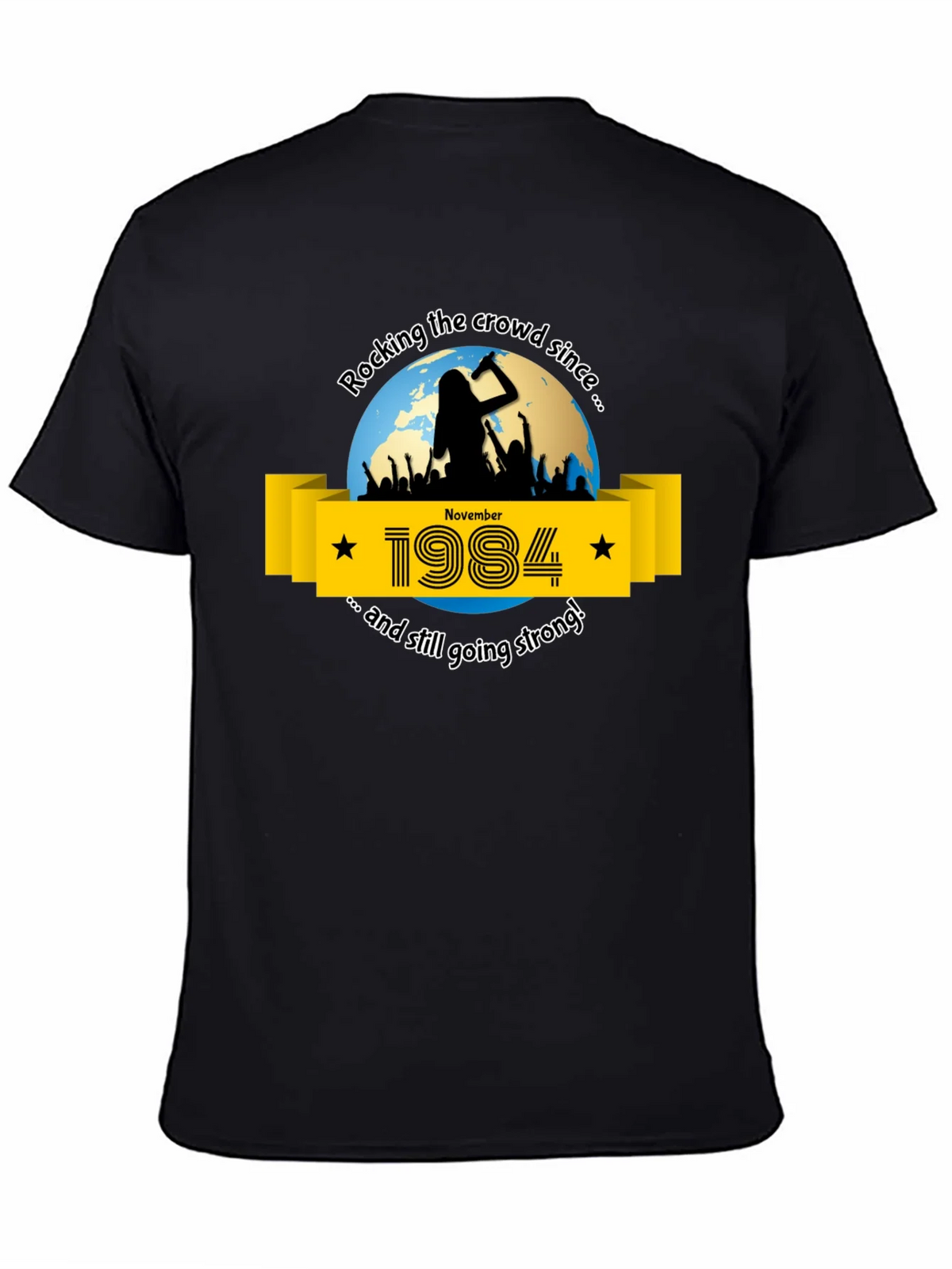 Rocking Since 1984 Graphic Tee product image 4