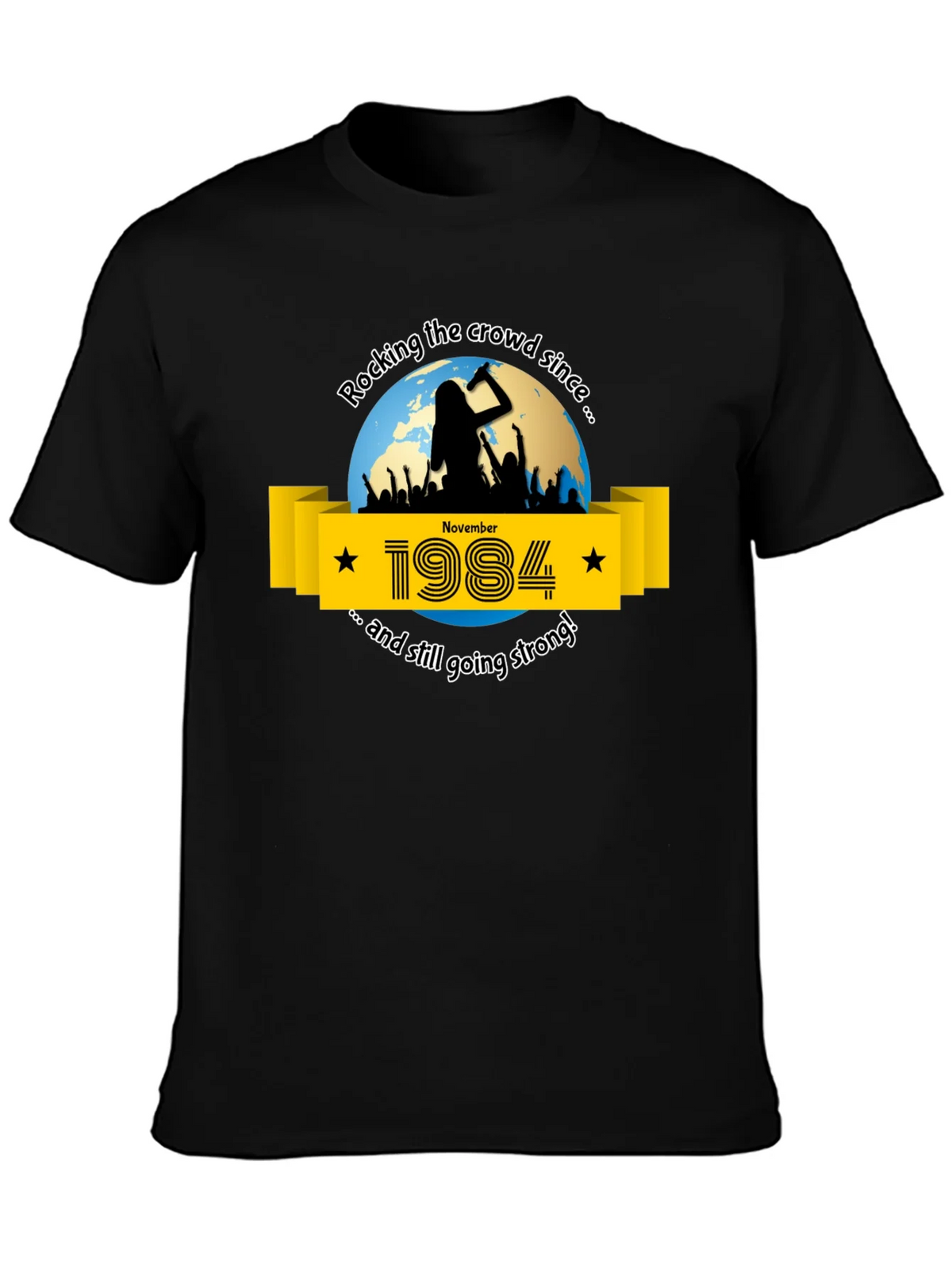 Rocking Since 1984 Graphic Tee product image 3