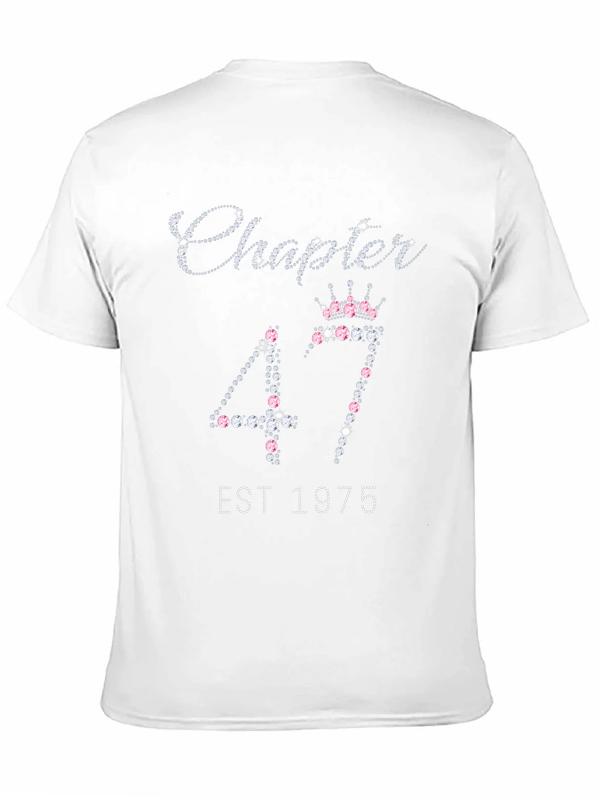 Chapter 47 EST 1975 Rhinestone T-Shirt product image 10