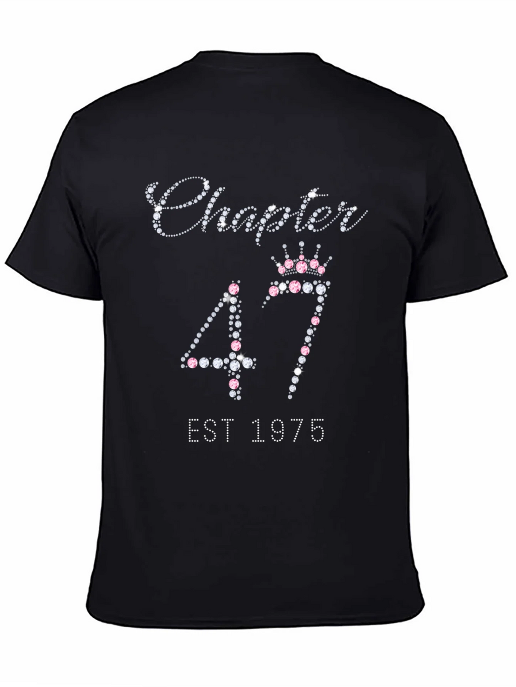Chapter 47 EST 1975 Rhinestone T-Shirt product image 4