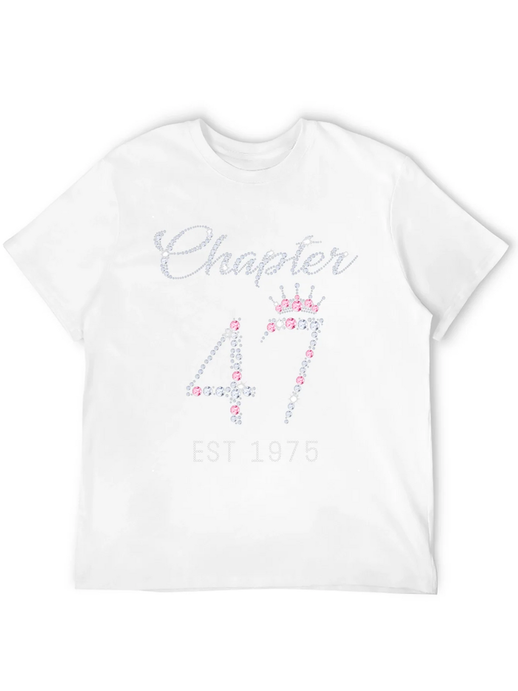 Chapter 47 EST 1975 Rhinestone T-Shirt product image 11