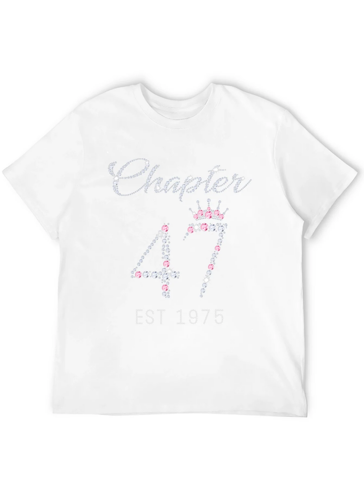 Chapter 47 EST 1975 Rhinestone T-Shirt product image 11