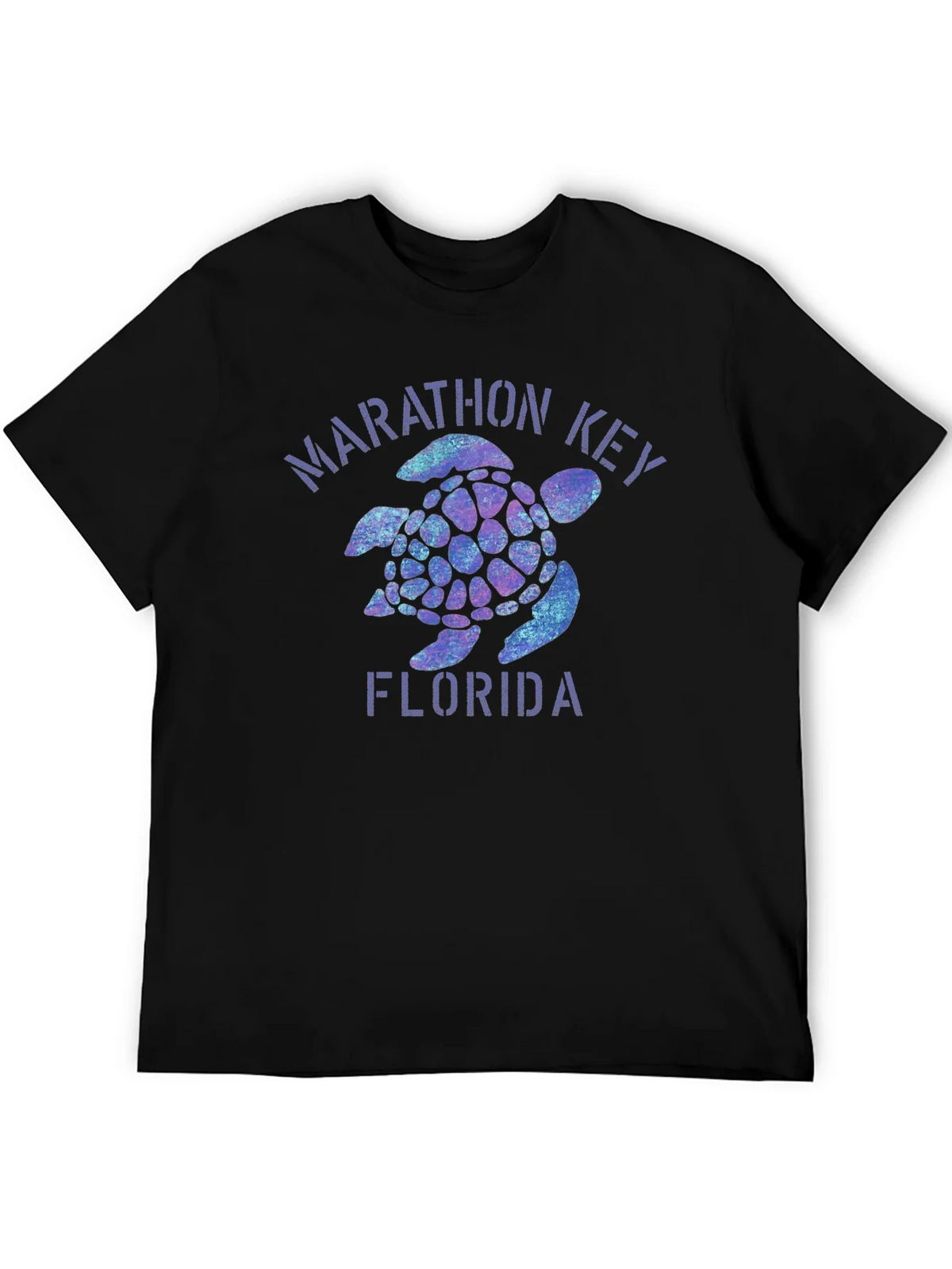 Marathon Key Florida Turtle Graphic T-Shirt product image 5
