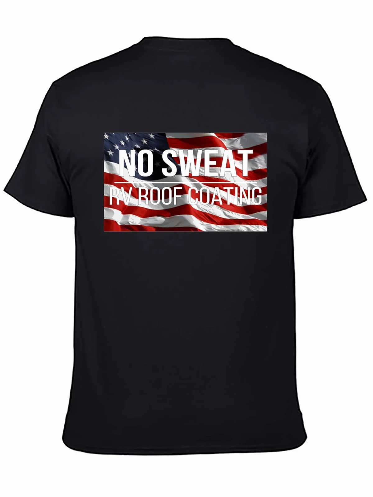 No Sweat RV Roof Coating Graphic Tee product image 4
