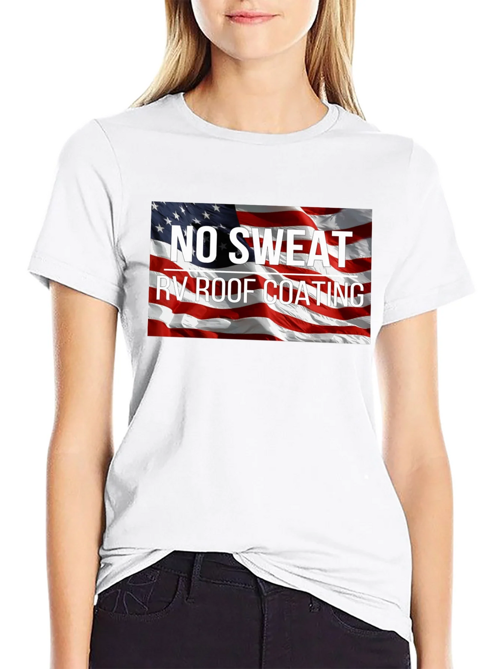 No Sweat RV Roof Coating Graphic Tee product image 8