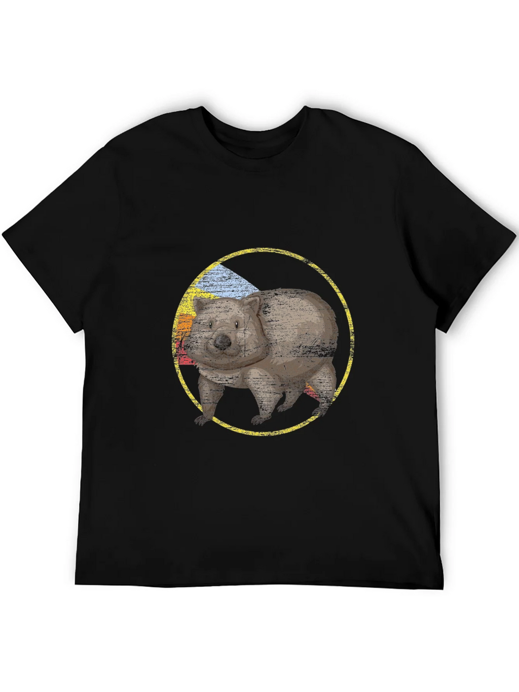 Wombat Graphic Tee - Black Crew Neck product image 5