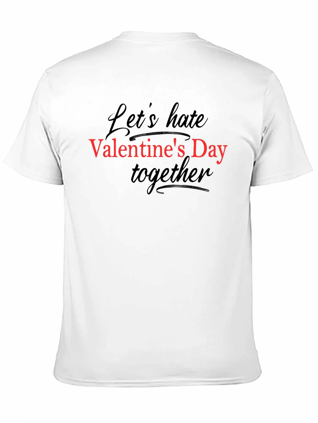 Anti-Valentines Day Graphic Tee - Black product image 10