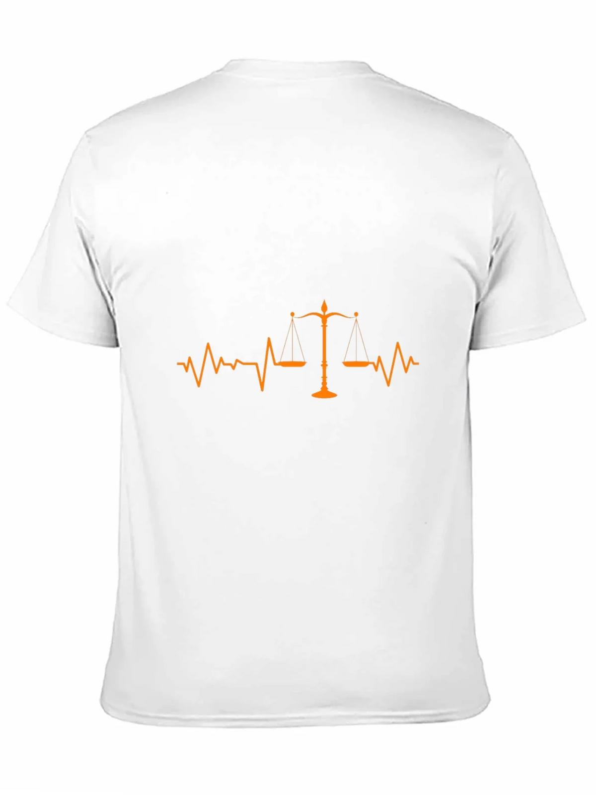 Scales of Justice Heartbeat T-Shirt - Law & Order product image 6