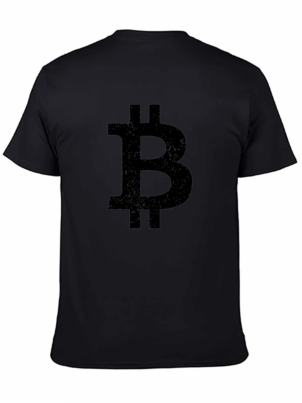 Bitcoin Logo Black T-Shirt Crypto Currency Tee product image 3