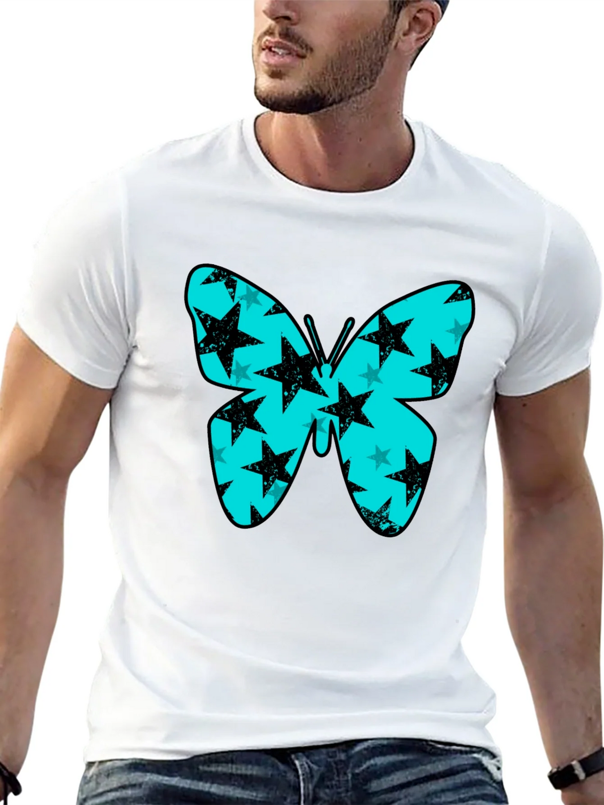 Butterfly Star T-Shirt - Black product image 7