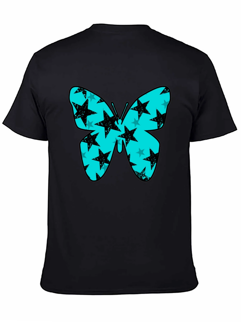 Butterfly Star T-Shirt - Black product image 2