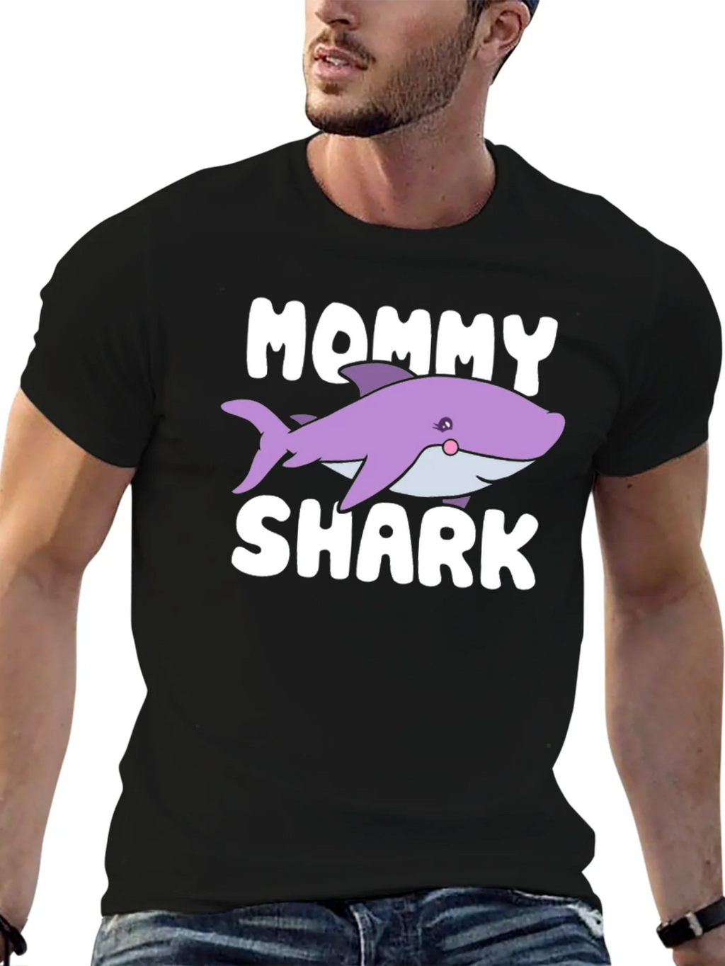 Mommy Shark T-Shirt - Cute Cartoon Design product image 5