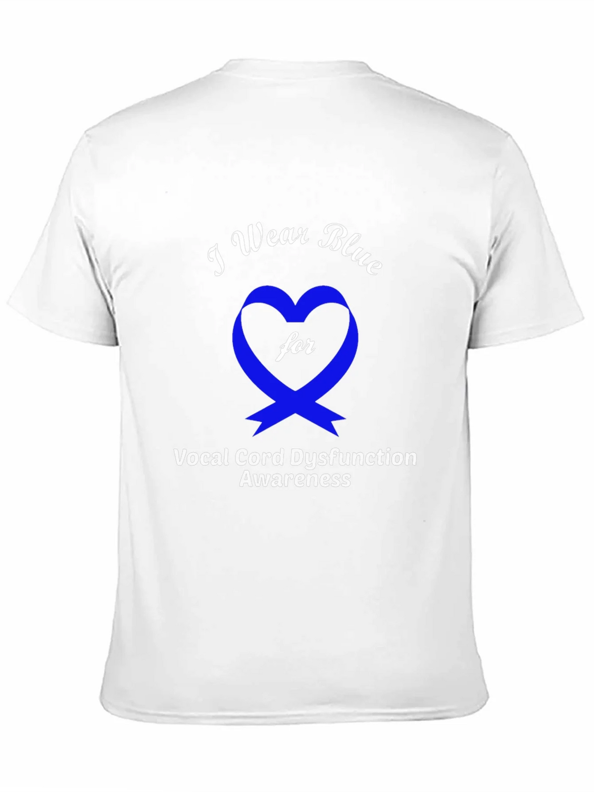 Blue Awareness Ribbon Graphic Tee product image 10