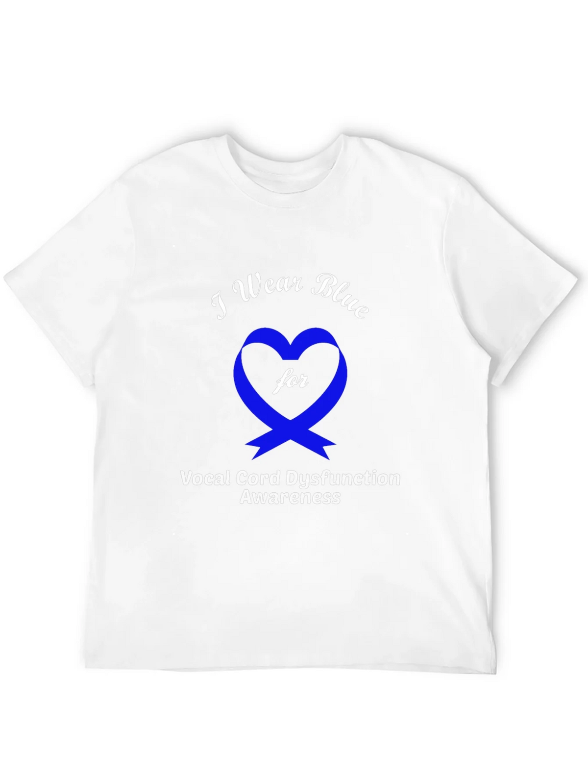 Blue Awareness Ribbon Graphic Tee product image 11