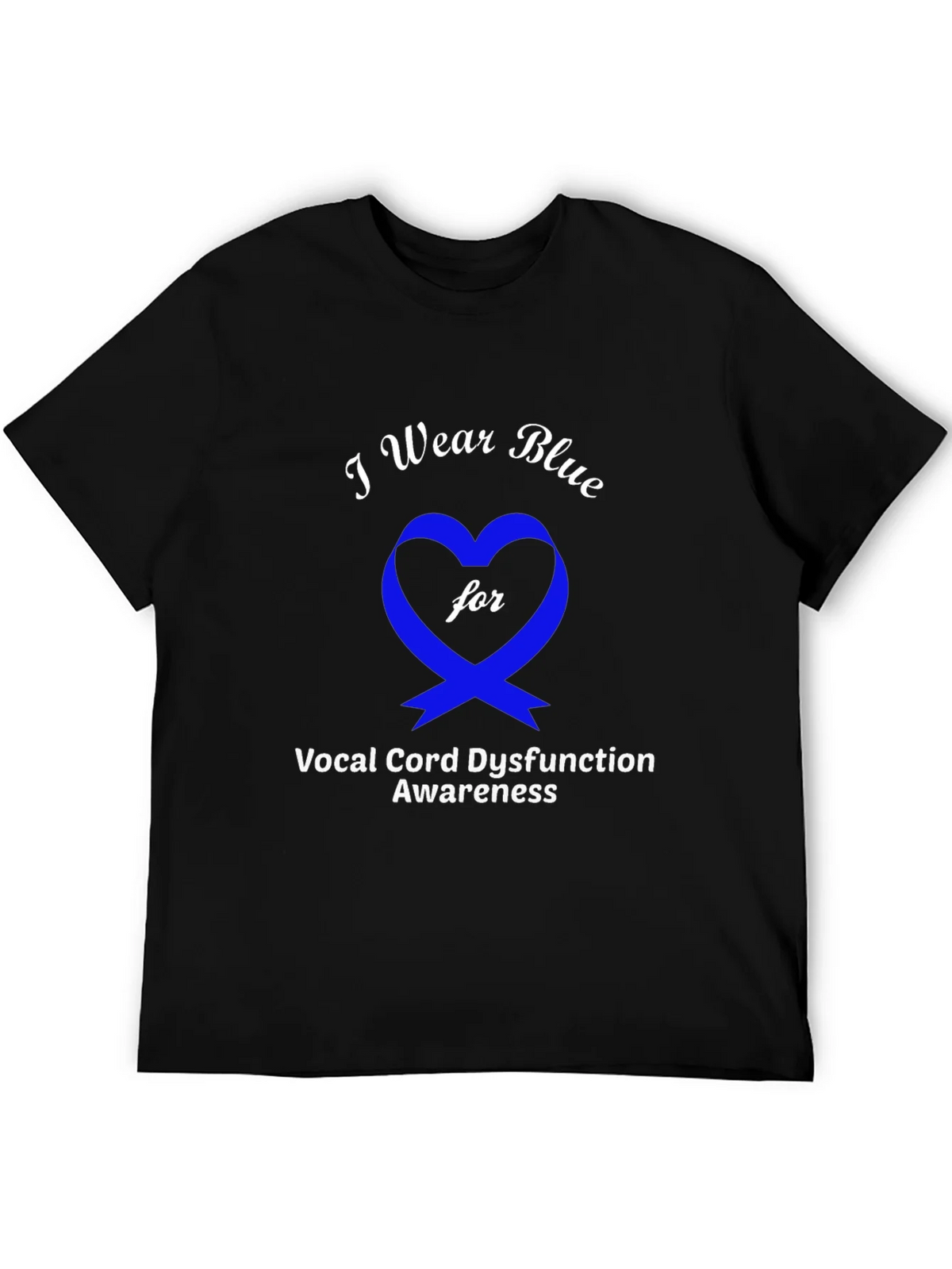 Blue Awareness Ribbon Graphic Tee product image 5