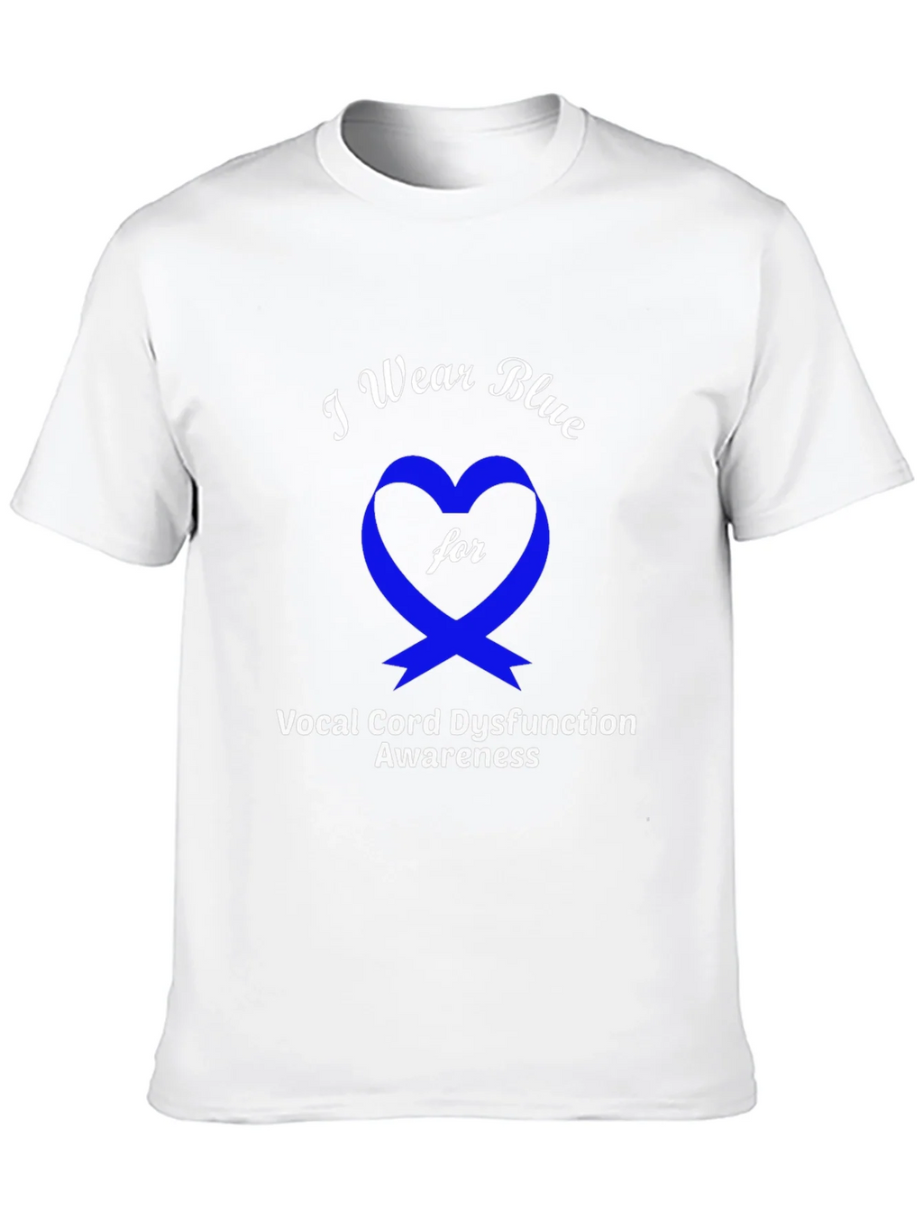 Blue Awareness Ribbon Graphic Tee product image 9