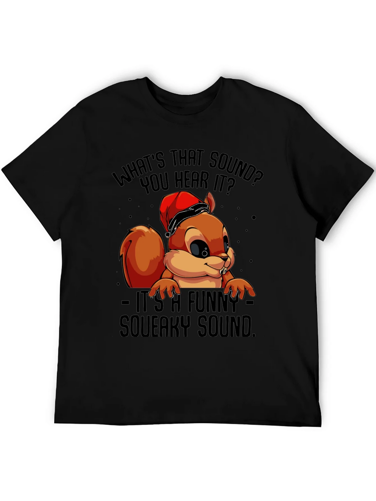 Funny Squeaky Sound Squirrel Graphic T-Shirt product image 2