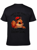 Funny Squeaky Sound Squirrel Graphic T-Shirt product image 1