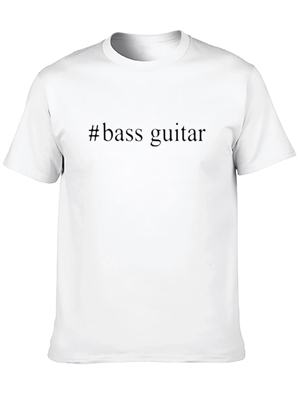 Bass Guitar Hashtag Graphic Tee product image 9