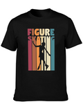 Figure Skating Retro Graphic Tee product image 1