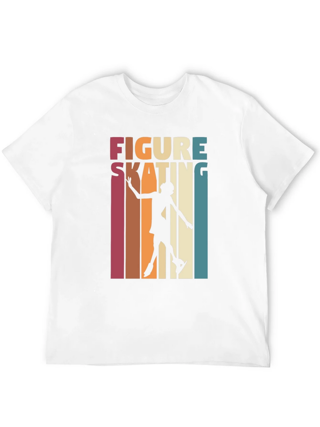 Figure Skating Retro Graphic Tee product image 8